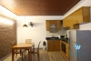 One bedroom serviced apartment for rent in Tay Ho street